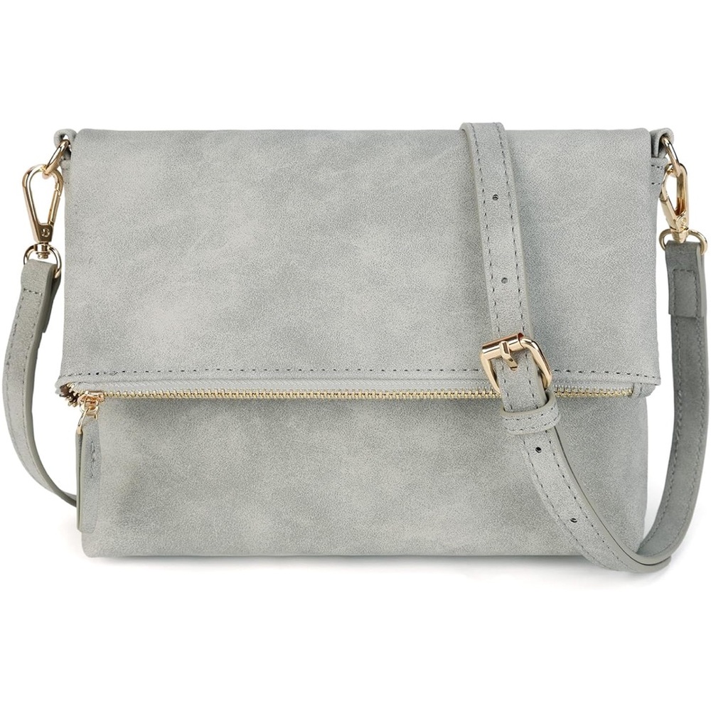 Chic Gray Crossbody Bag